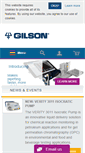 Mobile Screenshot of gilsonuk.com
